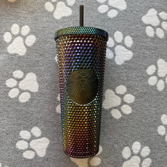 Starbucks Other - Starbucks Dark Rainbow Studded Tumbler Venti 24 oz